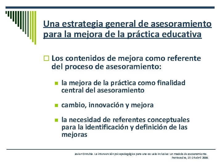La intervencin psicopedaggica para una escuela inclusiva un