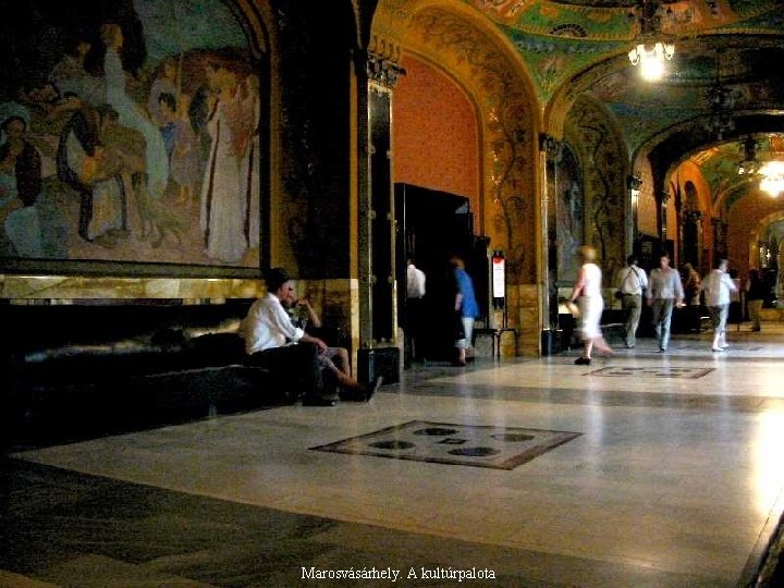 Marosvásárhely. A kultúrpalota 