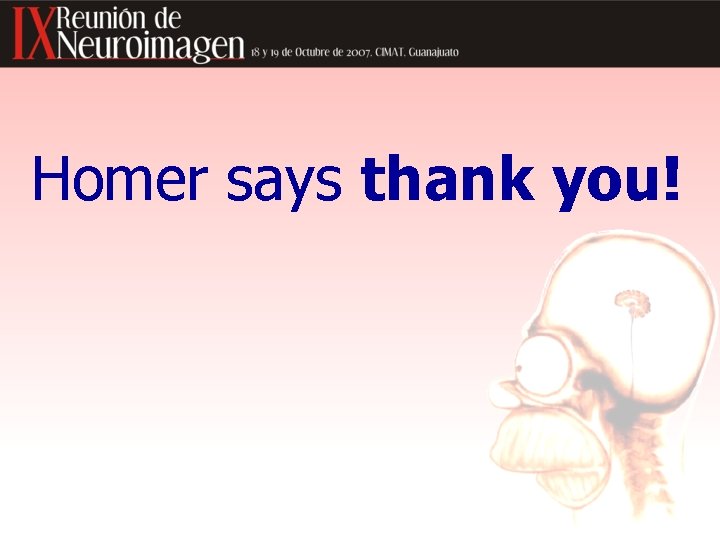 Homer says thank you! 