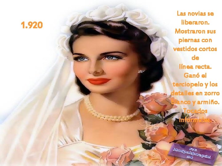 1. 920 Las novias se liberaron. Mostraron sus piernas con vestidos cortos de línea