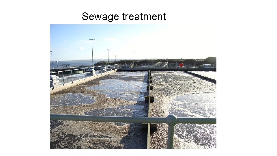 Sewage treatment 