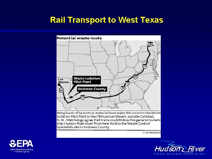 Rail Transport to West Texas 