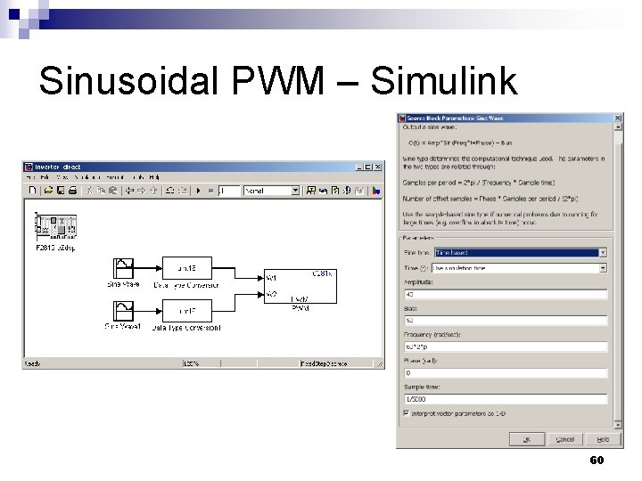 Sinusoidal PWM – Simulink 60 