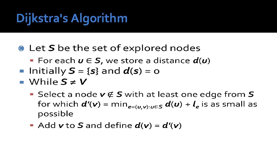 Diskraj Algorithm Week 4 Friday COMP 4500 Last time What