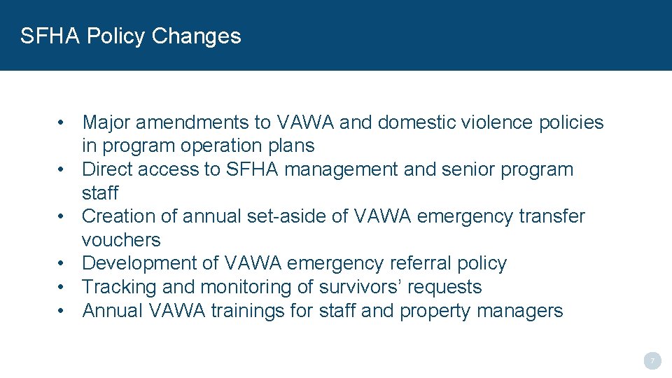 Addressing Survivors Economic and Consumer Barriers to Housing