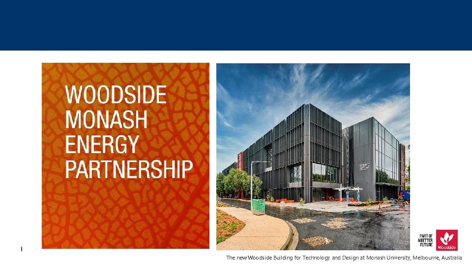 The new Woodside Building for Technology and Design at Monash University, Melbourne, Australia 