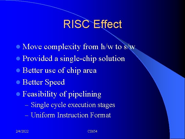RISC vs CISC 242022 Overview l Introduction l