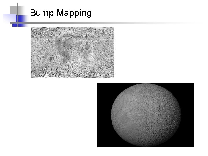 Bump Mapping 