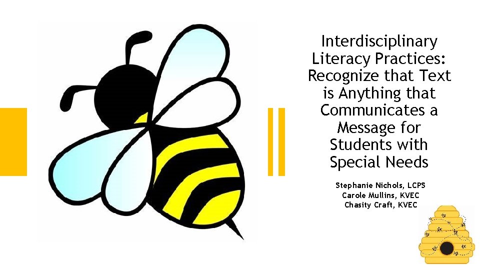Interdisciplinary Literacy Practices: Recognize that Text is Anything that Communicates a Message for Students