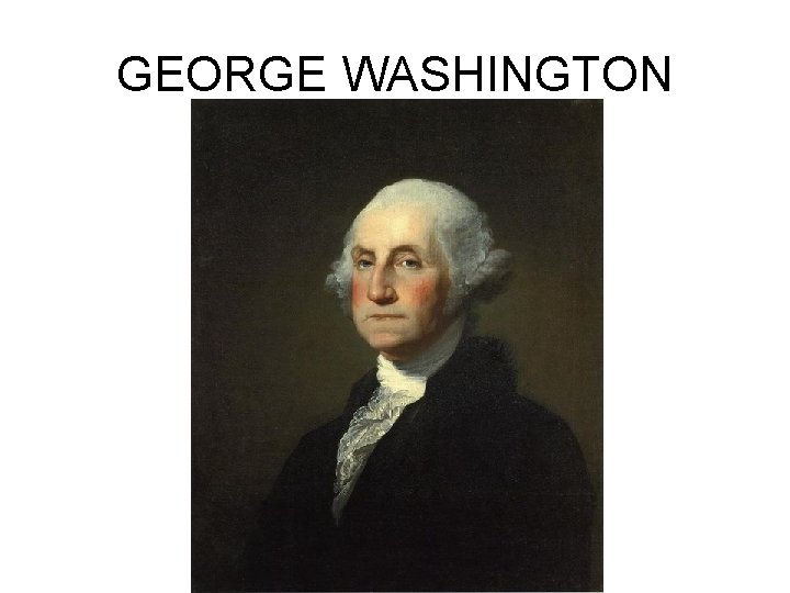 GEORGE WASHINGTON 