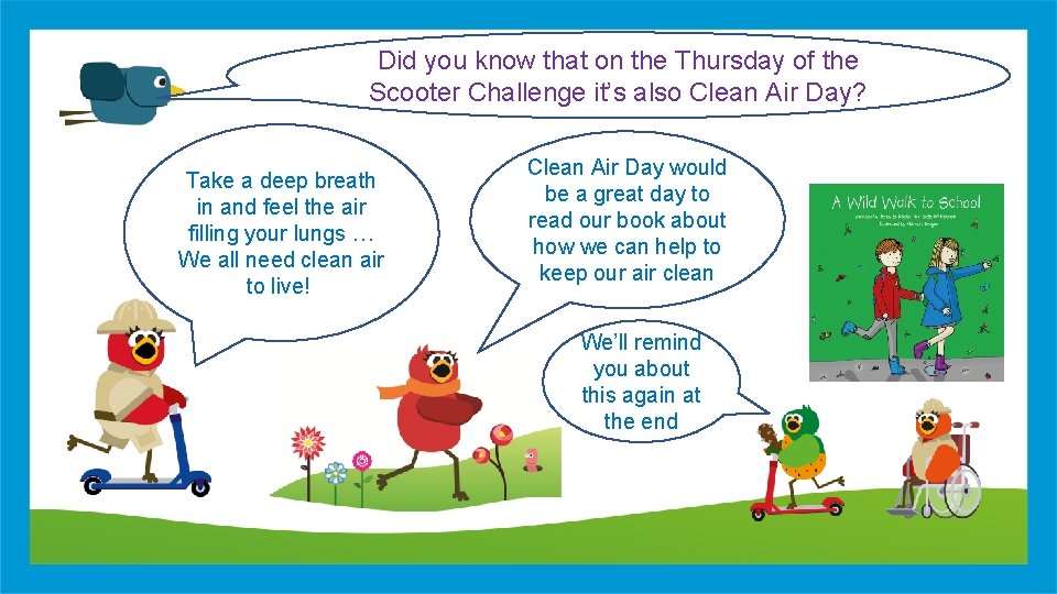 Did you know that on the Thursday of the Scooter Challenge it’s also Clean