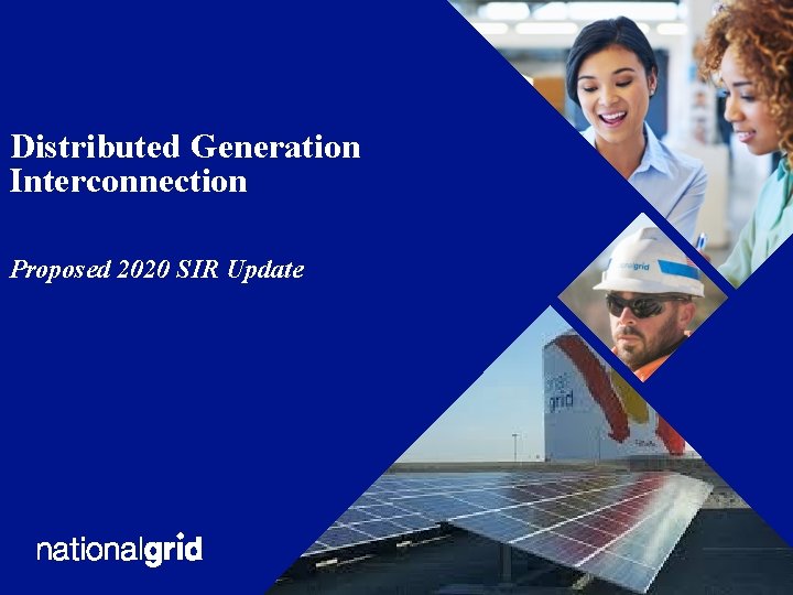 Distributed Generation Interconnection Proposed 2020 SIR Update 