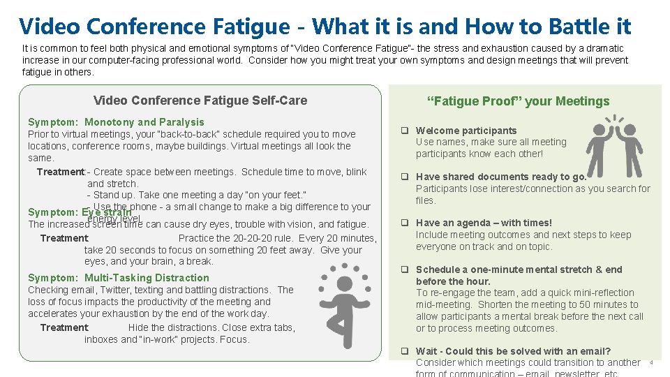 Video Conference Fatigue - What it is and How to Battle it It is