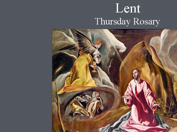 Lent Thursday Rosary 