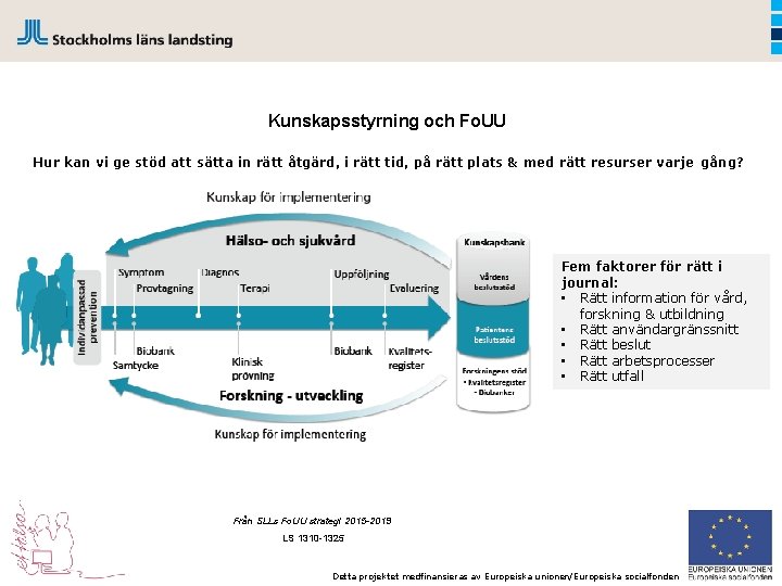 Kunskapsstyrning och Fo. UU Hur kan vi ge stöd att sätta in rätt åtgärd,