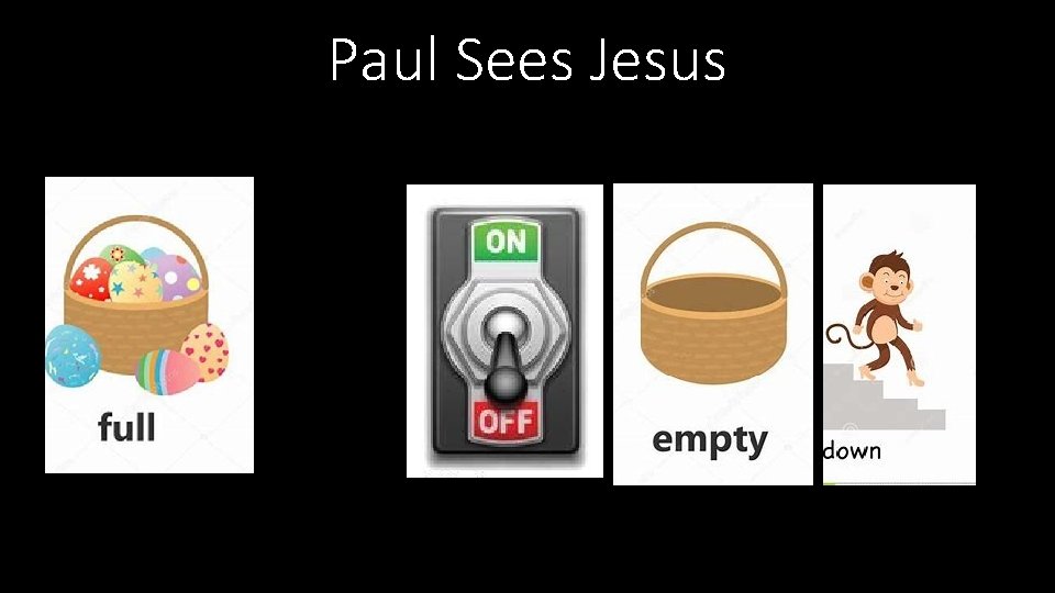 Paul Sees Jesus 