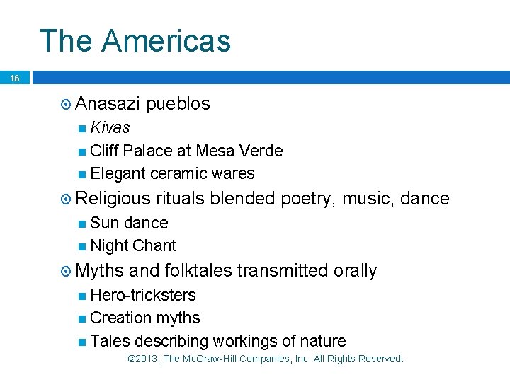 The Americas 16 Anasazi pueblos Kivas Cliff Palace at Mesa Verde Elegant ceramic wares