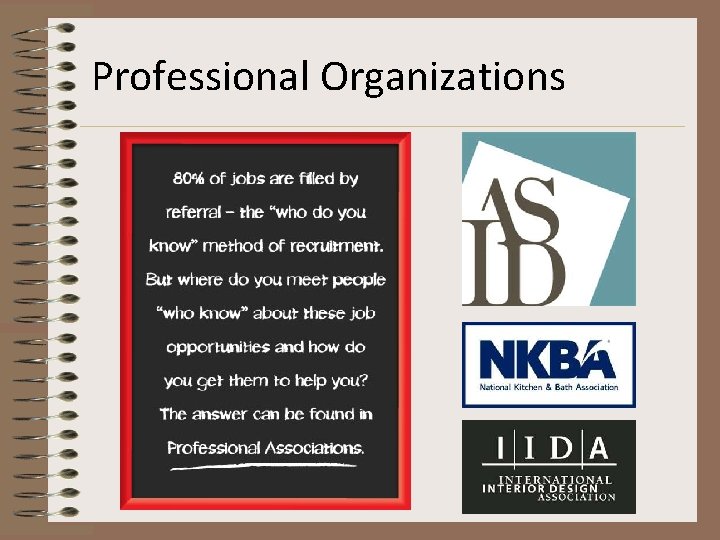 Professional Organizations 