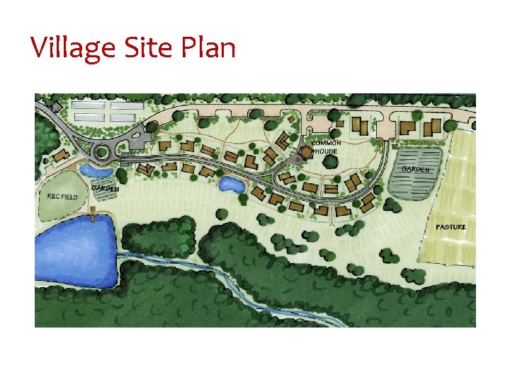 Village Site Plan 