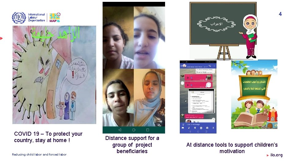 4 COVID 19 – To protect your country, stay at home ! Reducing child