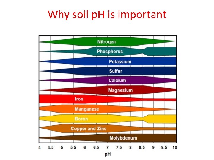 Why soil p. H is important 