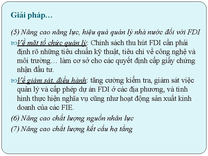 Giải pháp… (5) Nâng cao năng lực, hiệu quản lý nhà nước đối với