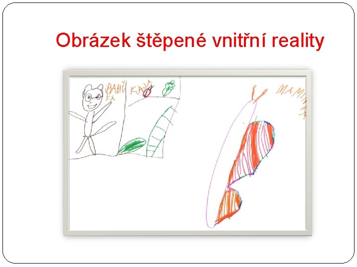 Obrázek štěpené vnitřní reality 