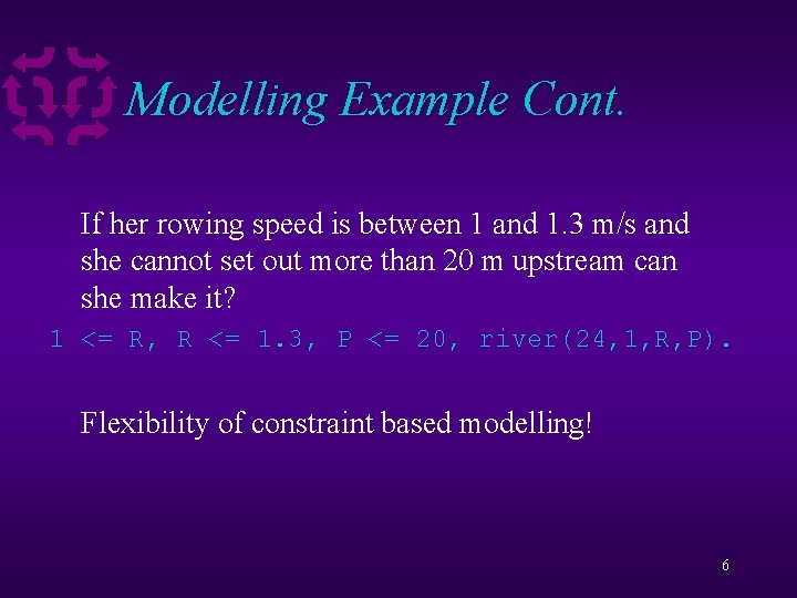 Chapter 5 Simple Modelling Where we examine various