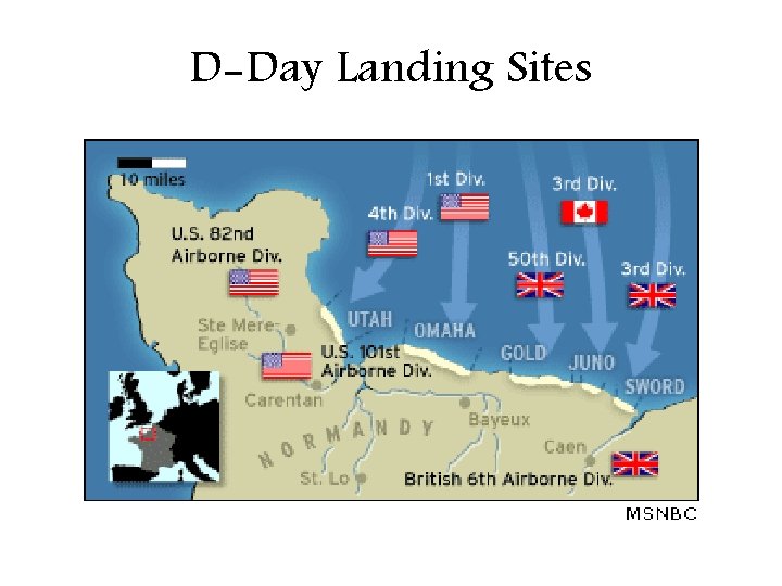 D-Day Landing Sites 