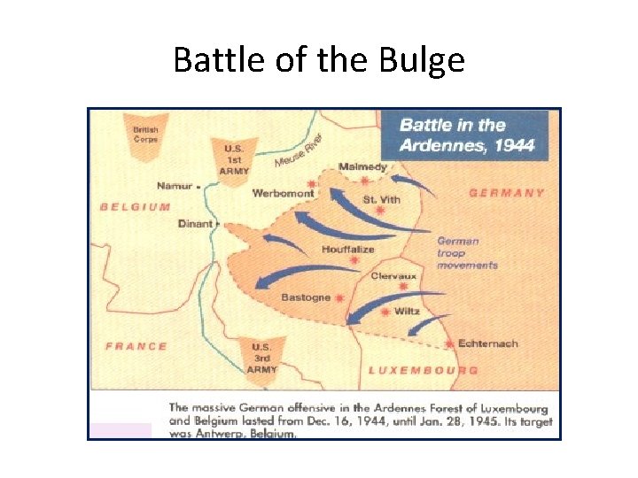 Battle of the Bulge 