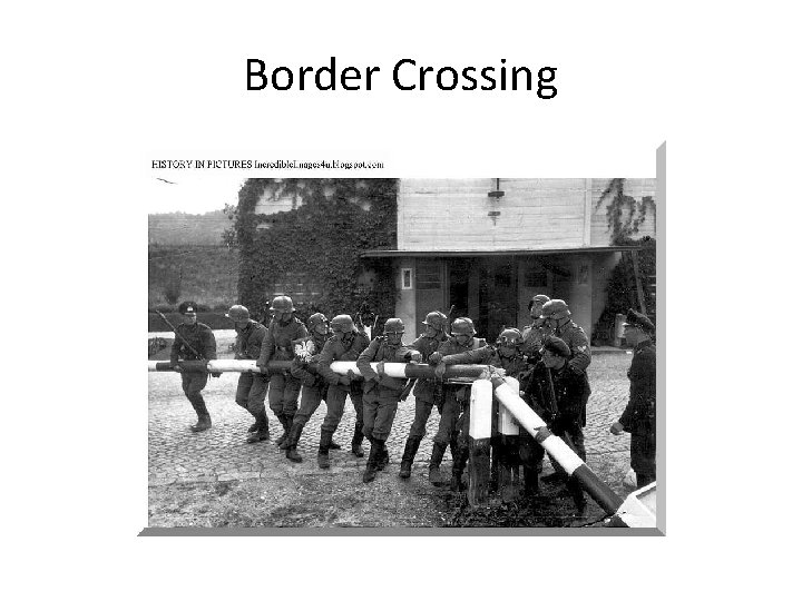 Border Crossing 