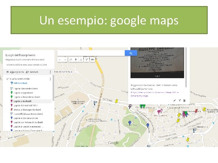 Un esempio: google maps 