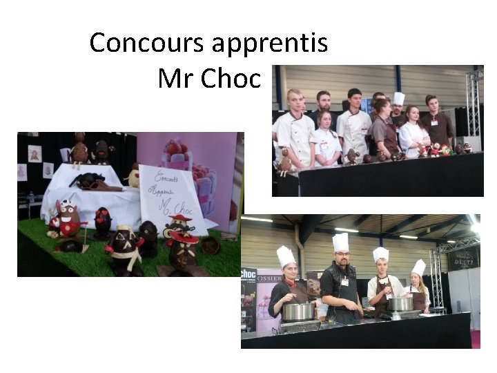 Concours apprentis Mr Choc 