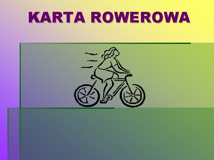 KARTA ROWEROWA 