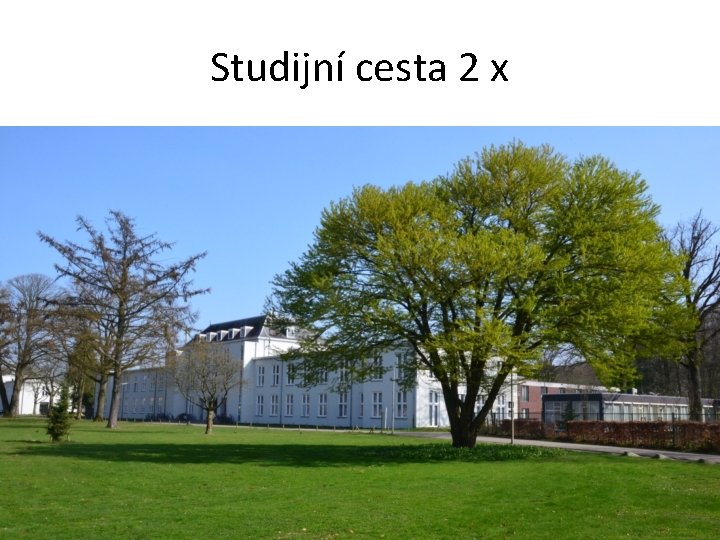 Studijní cesta 2 x 