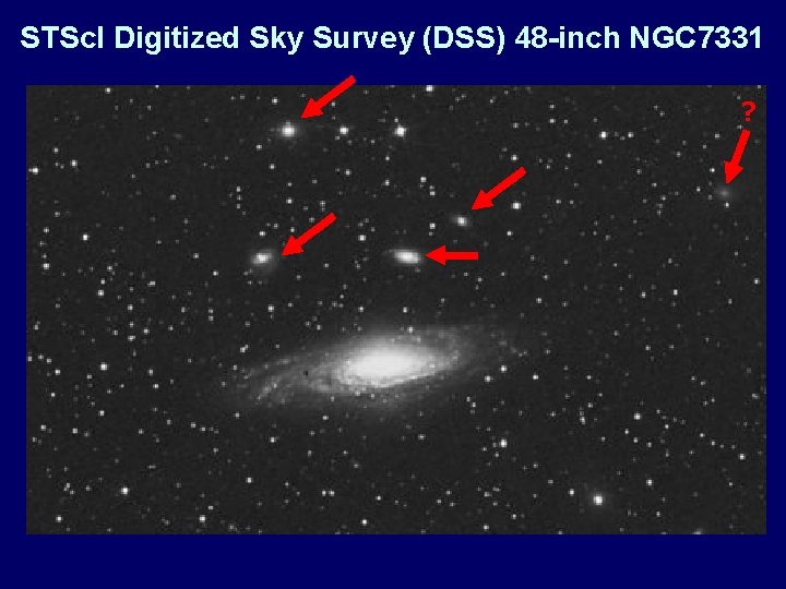 STSc. I Digitized Sky Survey (DSS) 48 -inch NGC 7331 ? 