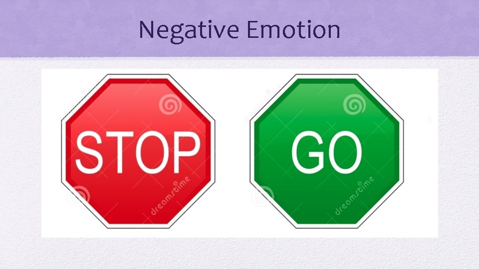 Negative Emotion 