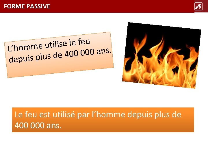 FORME PASSIVE TÍTULO u e f e l e s i l i t