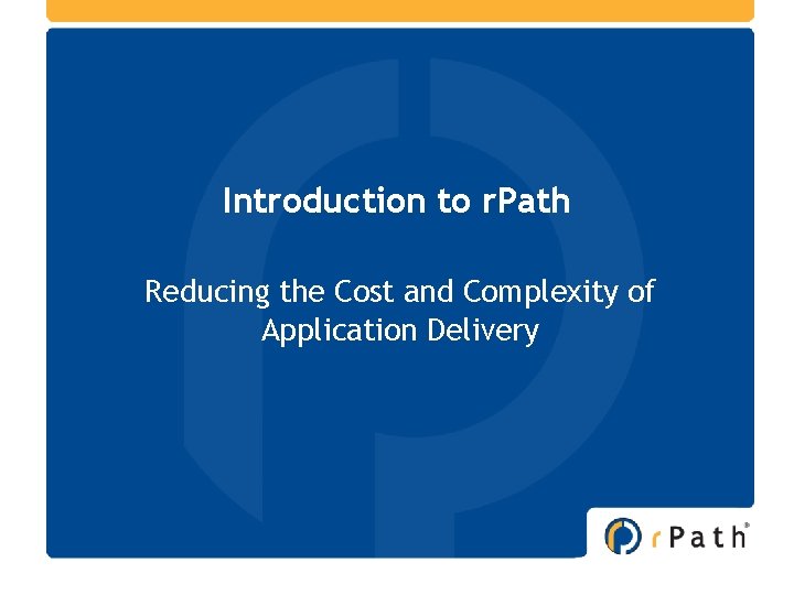 Introduction to r Path Reducing the Cost and