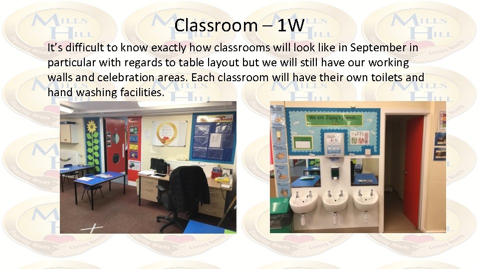 Classroom – 1 W It’s difficult to know exactly how classrooms will look like
