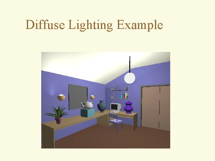 Diffuse Lighting Example 