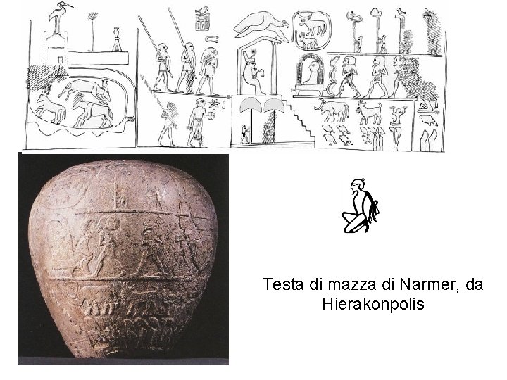 Testa di mazza di Narmer, da Hierakonpolis 