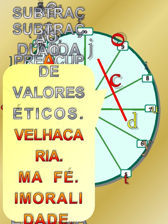 ÃO: SUBTRAÇ p 10 SUBTRAÇ A [ ÃO: AS 11 ÃO DÚVIDA ] PREOCUP