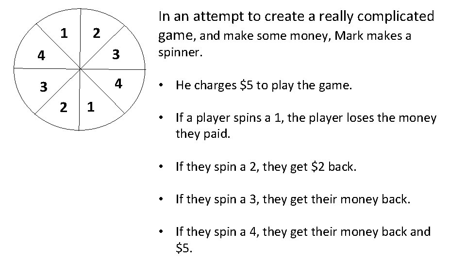 1 In an attempt to create a really complicated game, and make some money,