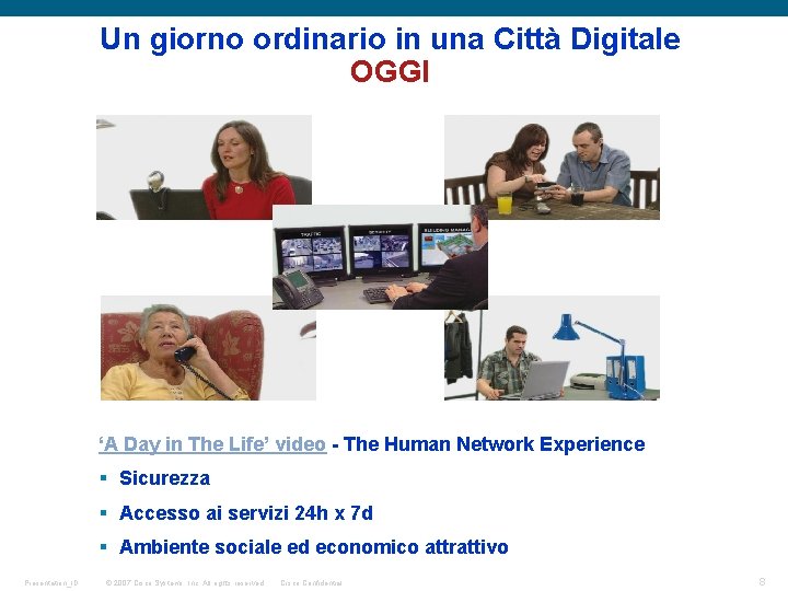 Un giorno ordinario in una Città Digitale OGGI ‘A Day in The Life’ video