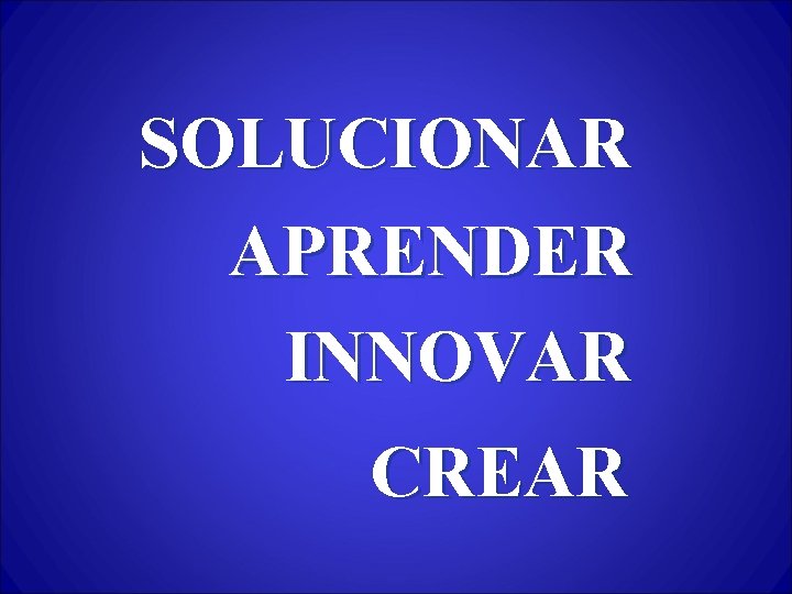 SOLUCIONAR APRENDER INNOVAR CREAR 