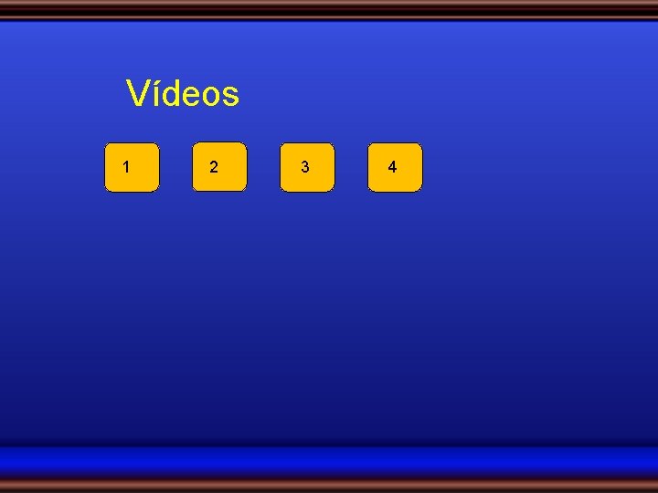 Vídeos 1 2 3 4 Vídeos 1 2 3 4