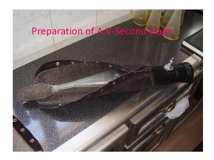 Preparation of A. V-Second stage 