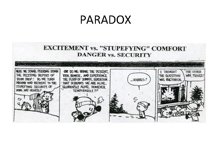 PARADOX 