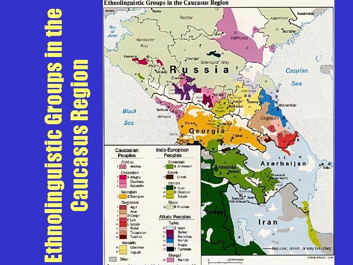 Ethnolinguistic Groups in the Caucasus Region 